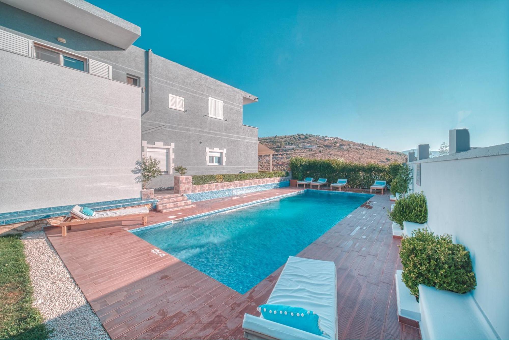 Le Gjero Luxury Villa Ksamil Exteriör bild